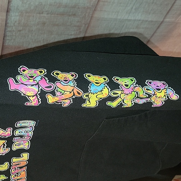 Grateful Dead Dancing Bears Graphic Hoodie EUC x/sm - Picture 4 of 8